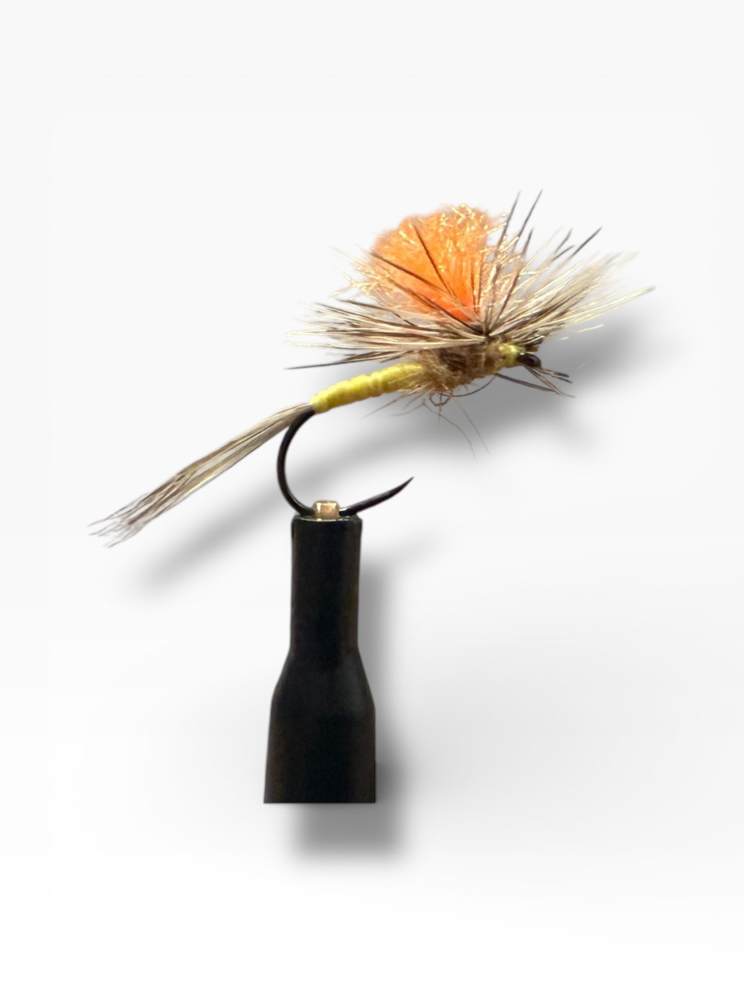 Mouche Parachute haute visibilité Jaune Thread