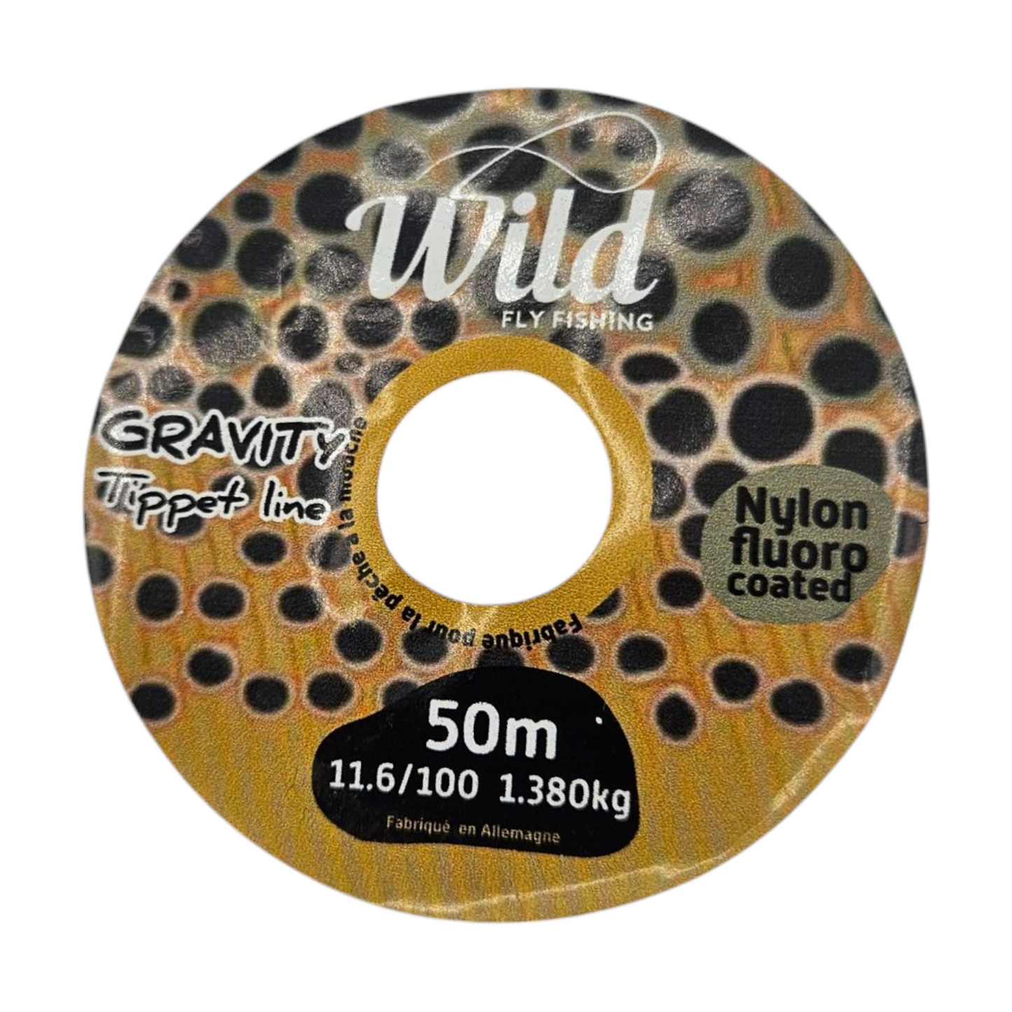 GRAVITY tippet line nylon fluorocoated de pointe WILD FLY FISHING