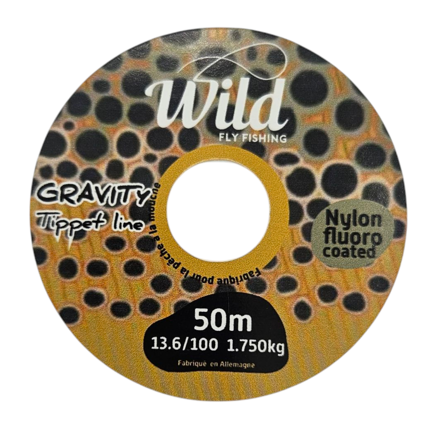 GRAVITY tippet line nylon fluorocoated de pointe WILD FLY FISHING