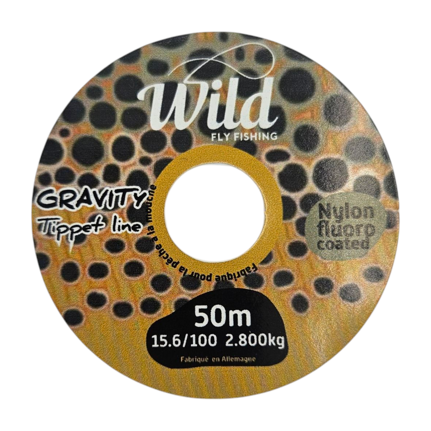 GRAVITY tippet line nylon fluorocoated de pointe WILD FLY FISHING