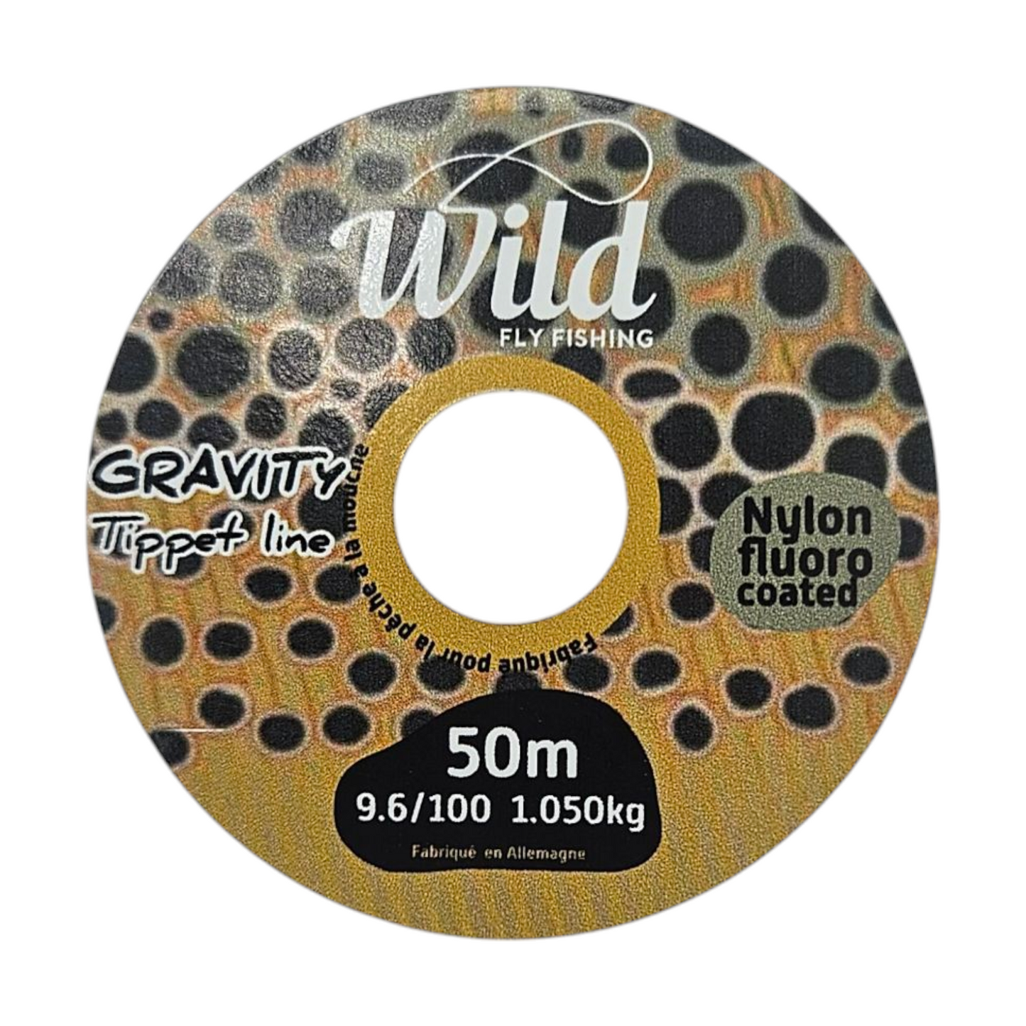 GRAVITY tippet line nylon fluorocoated de pointe WILD FLY FISHING