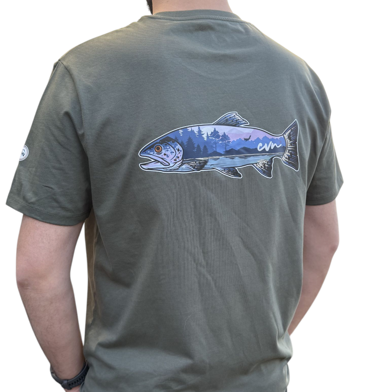 Wild X CVN trout T'shirt WILD FLY FISHING