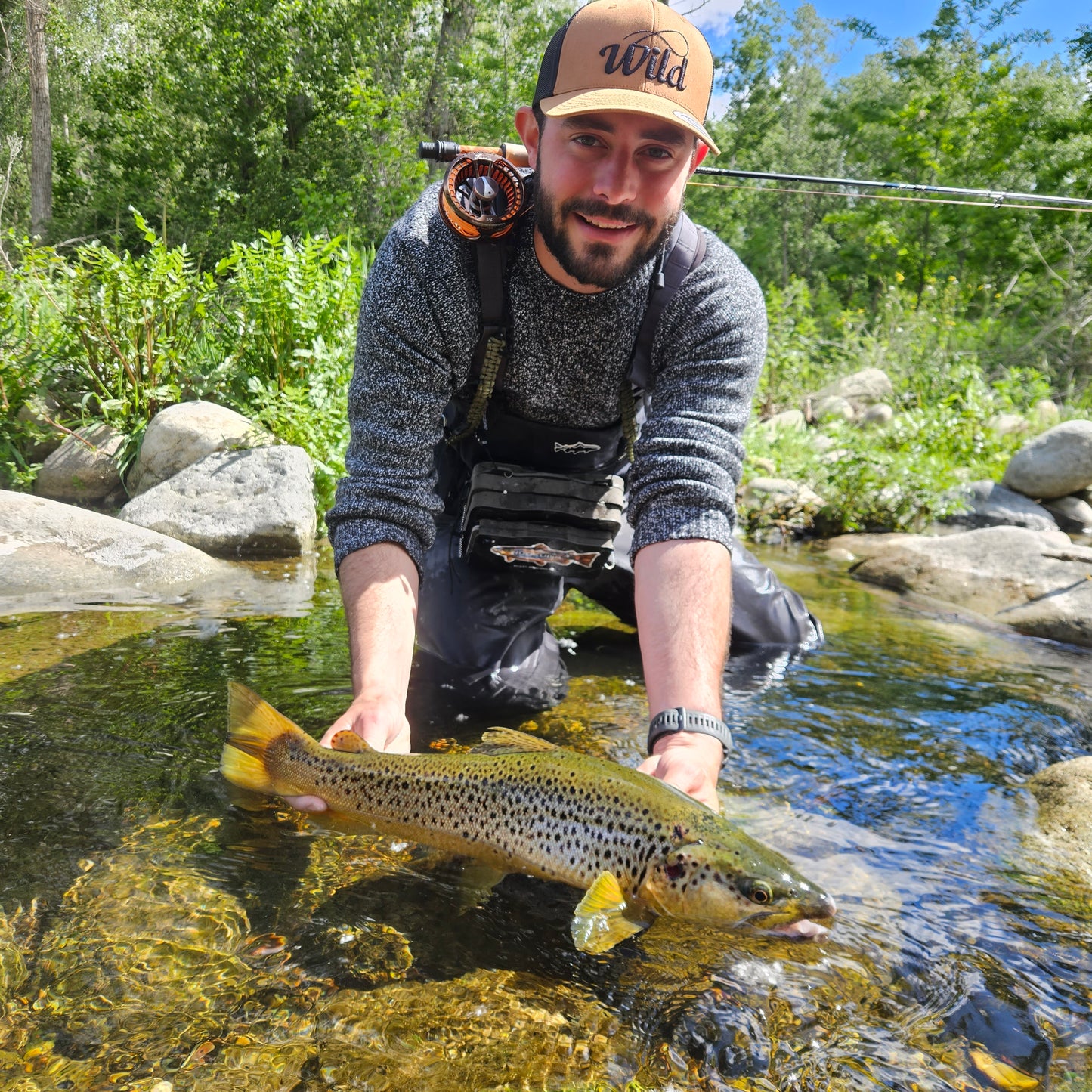 WILD Fly Fishing Trucker