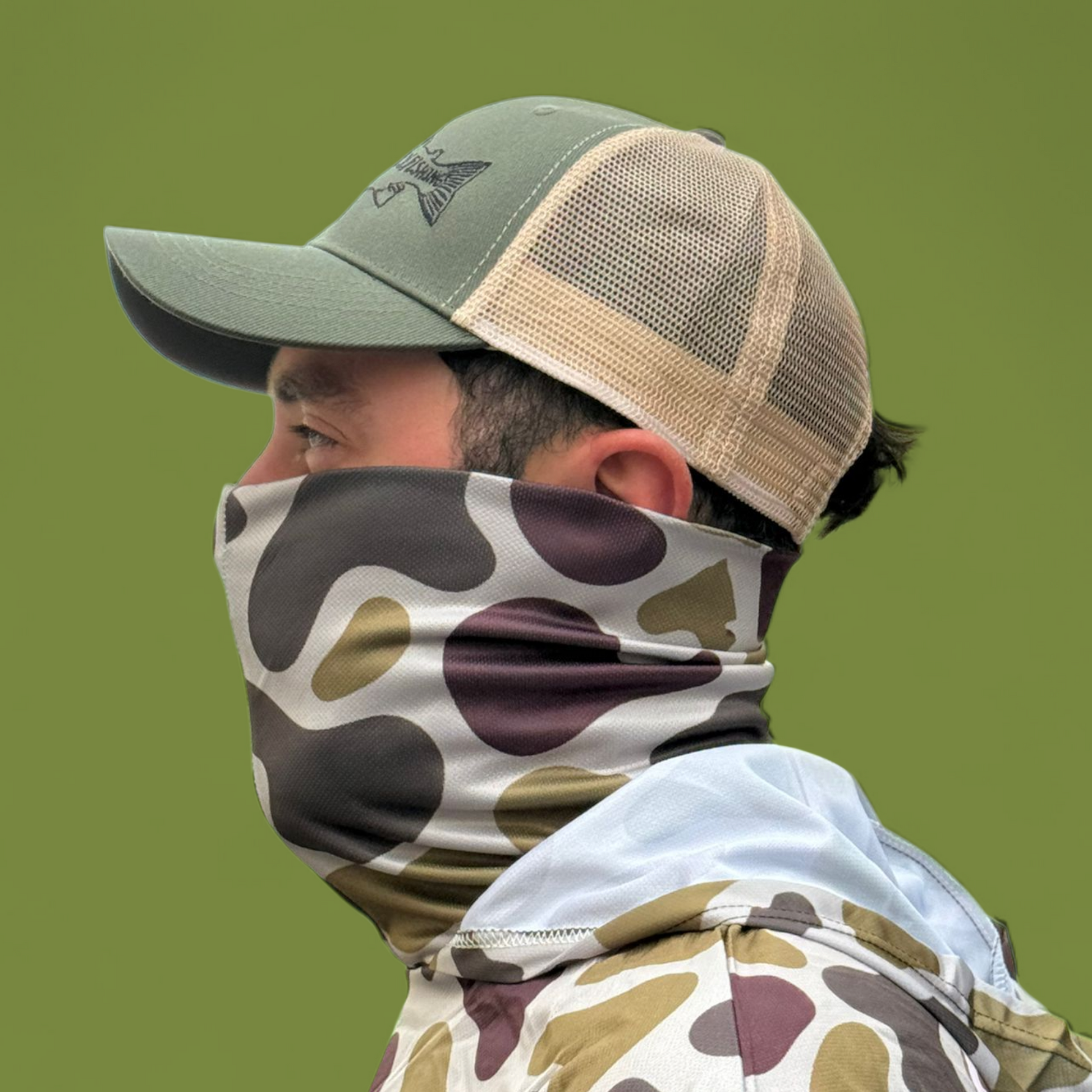 T-Shirt UV IFWT + Cou ~ CAMO WILD FLY FISHING