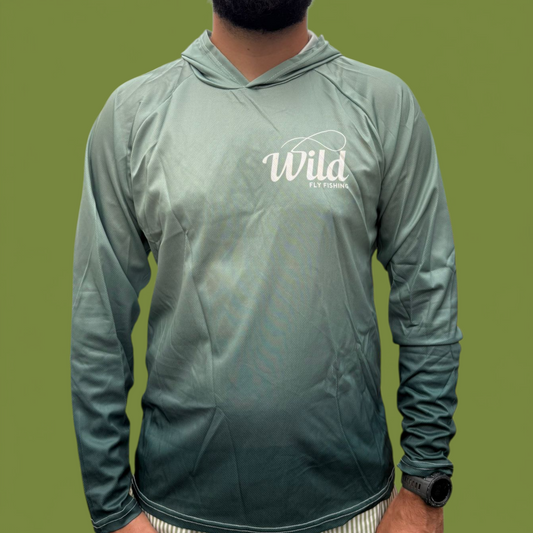 T-Shirt UV IFWT Vert WILD FLY FISHING