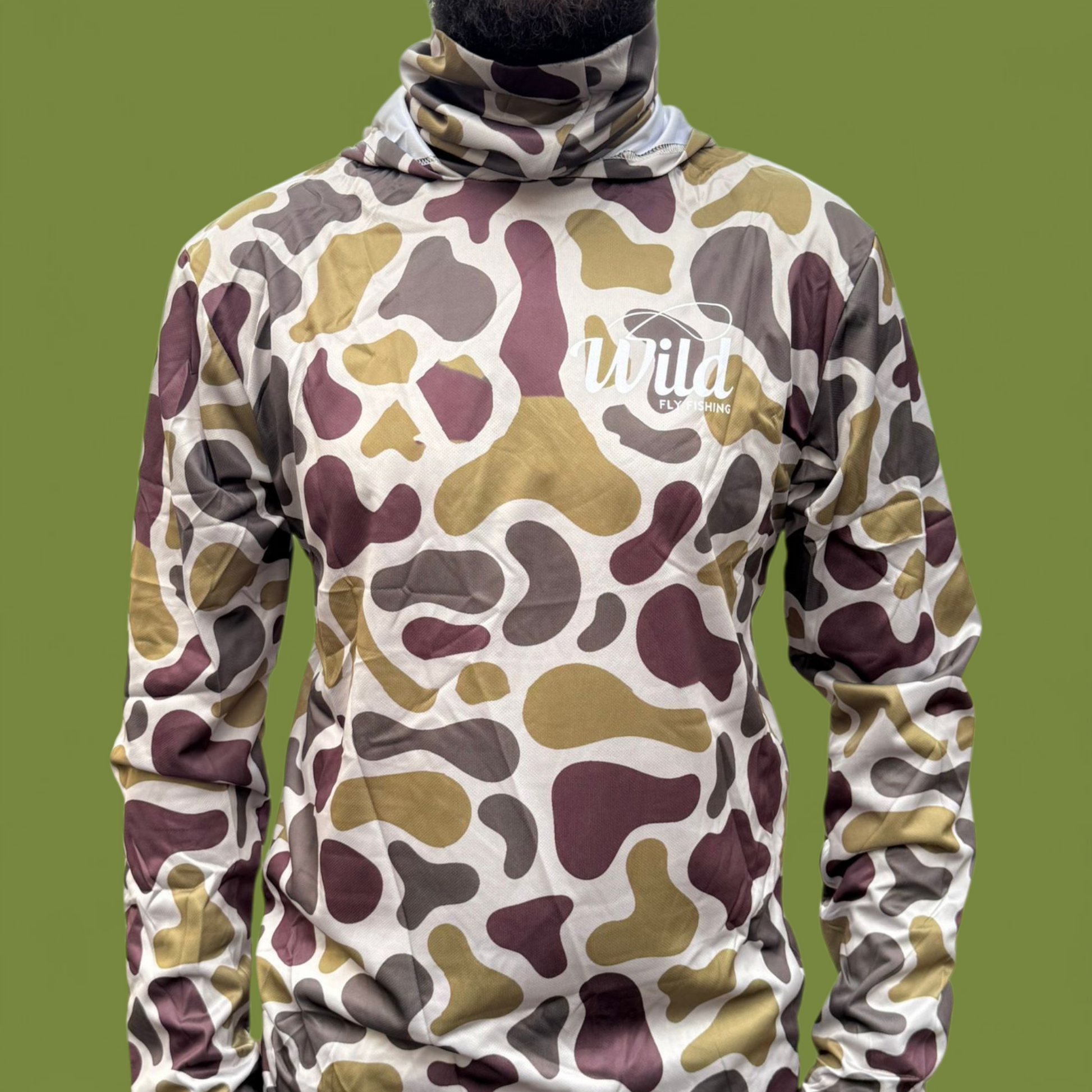 T-Shirt UV IFWT + Cou ~ CAMO WILD FLY FISHING